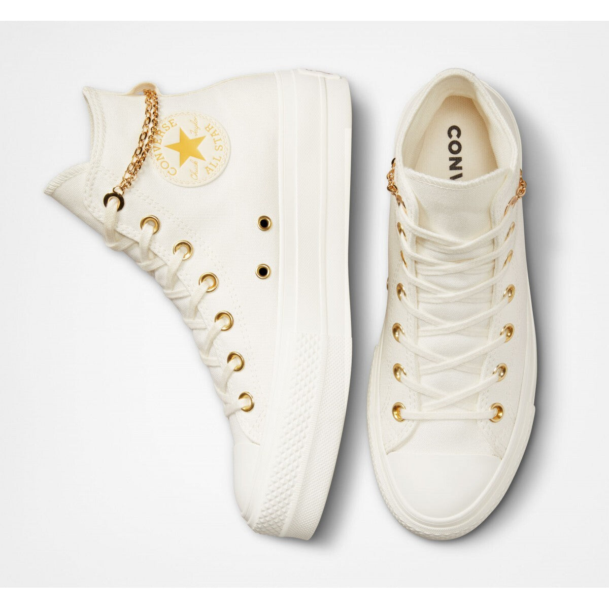 Converse Mid White Sneakers Size 35 UK3 US 5 8