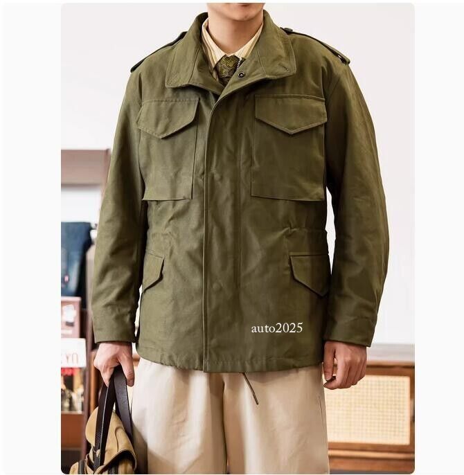 Red Tornado Retro M65 Jacket OG107 US Military Workwear Hooded Coat Windbreaker 17