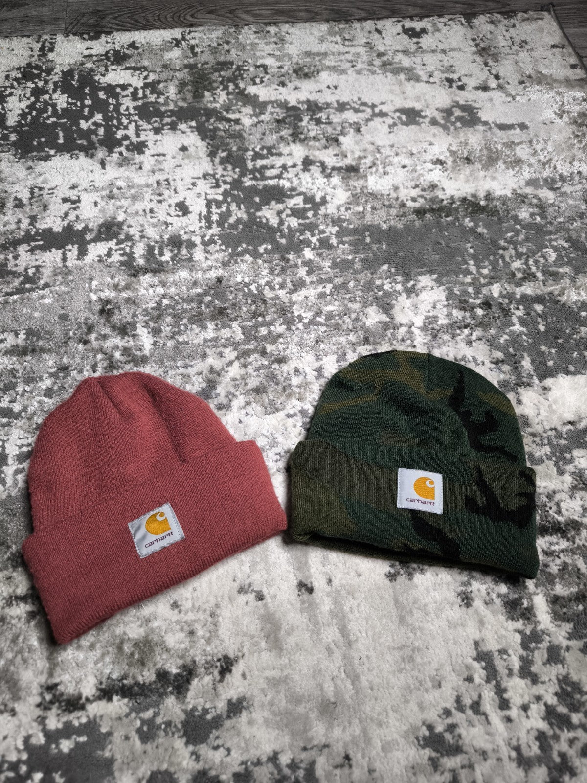 One Size Carhartt X2 Hats Camo Combat Beanie , Acrylic Watch Hat 1