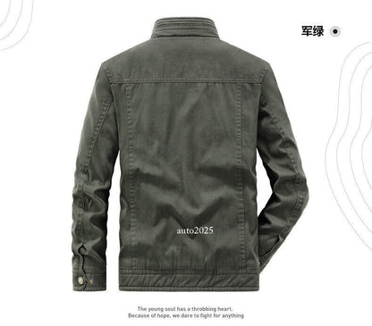 Motorcycle Men Parkas Jacket Camping Thick Heating Work Wear Casual Cotton Coats 13