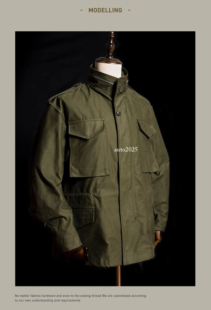 Red Tornado Retro M65 Jacket OG107 US Military Workwear Hooded Coat Windbreaker 5
