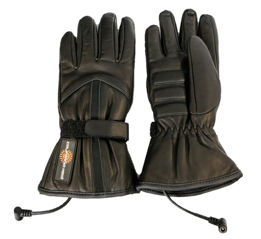Heated Leather Gloves | 12V Motorcycle Clothing | Men Women | Lifetime Warranty 1