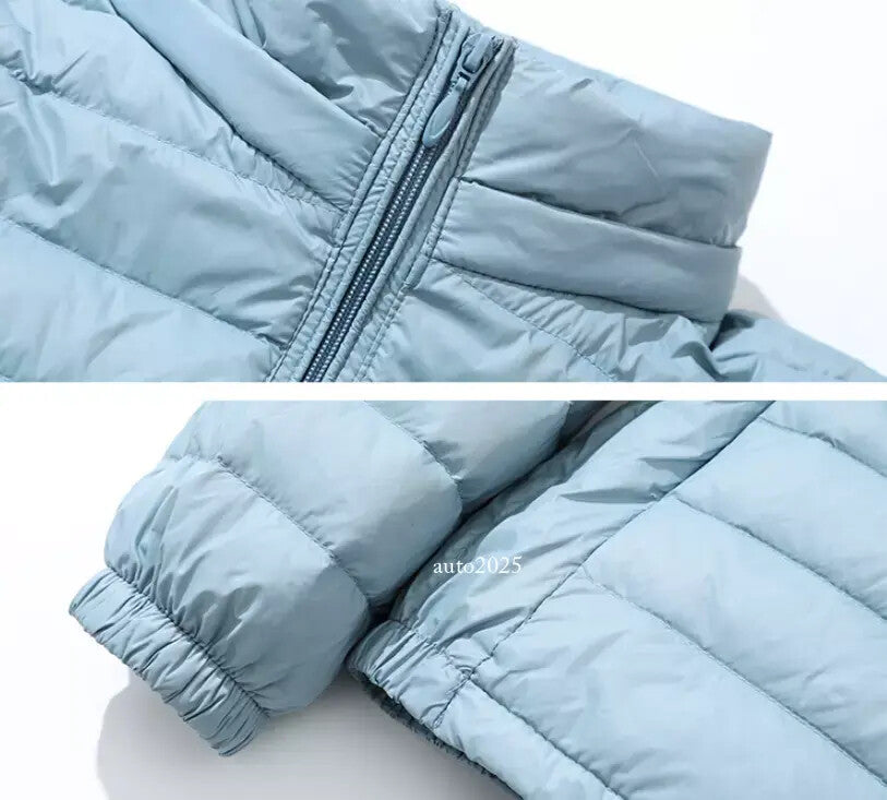Women Winter Packable Ultralight Down Hooded Jacket Puffer Parka Coats Warm Sz 5