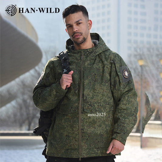 Mens Winter Heat Jacket Tactical Military Coat Hooded Casual Thermal Windbreaker 2