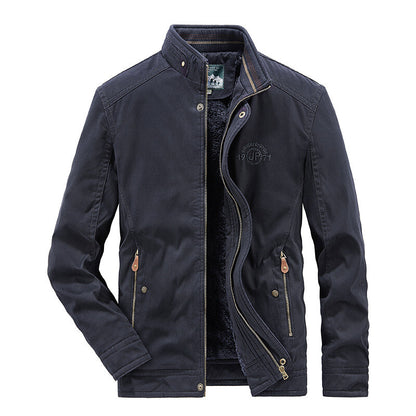 Motorcycle Men Parkas Jacket Camping Thick Heating Work Wear Casual Cotton Coats 25