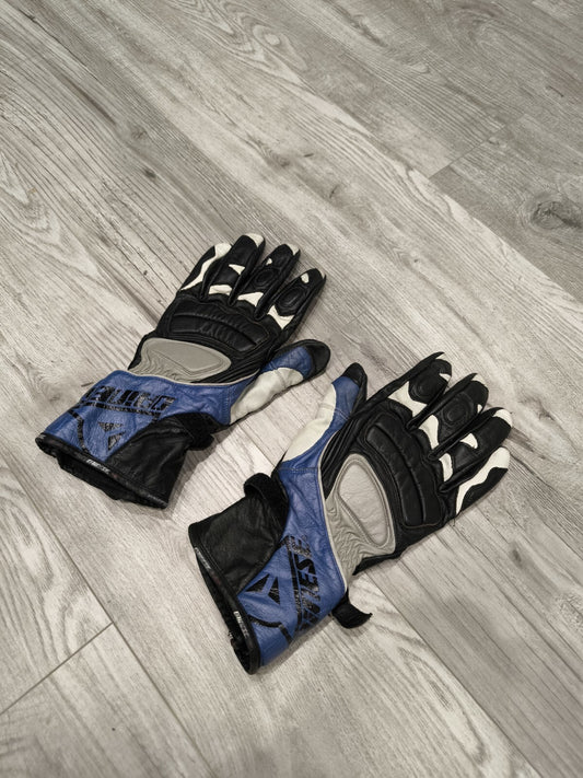 Men's Dainesse Vintage Leather Gloves Size XL / XXL Racing Motorcycle 1