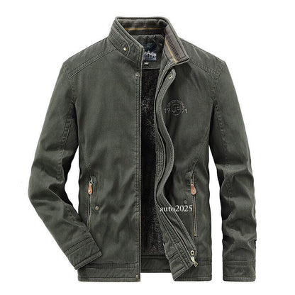 Motorcycle Men Parkas Jacket Camping Thick Heating Work Wear Casual Cotton Coats 16