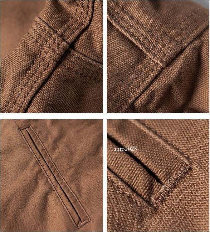 Men's Flight Jacket Outdoor Active Jacket Cold Winter Fleece Hooded Casual Coats 24