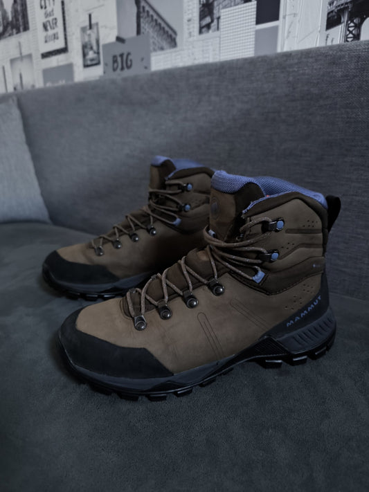 Women's (40) Mammut Novatour High GoreTex Boots UK 6.5 US 8 Hiking Walking 1