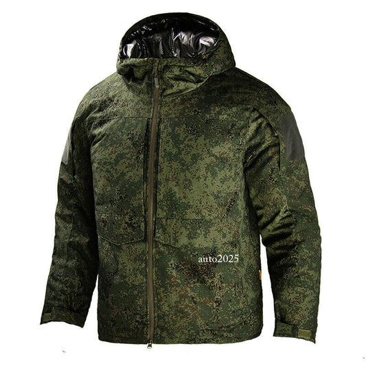 Mens Winter Heat Jacket Tactical Military Coat Hooded Casual Thermal Windbreaker 1