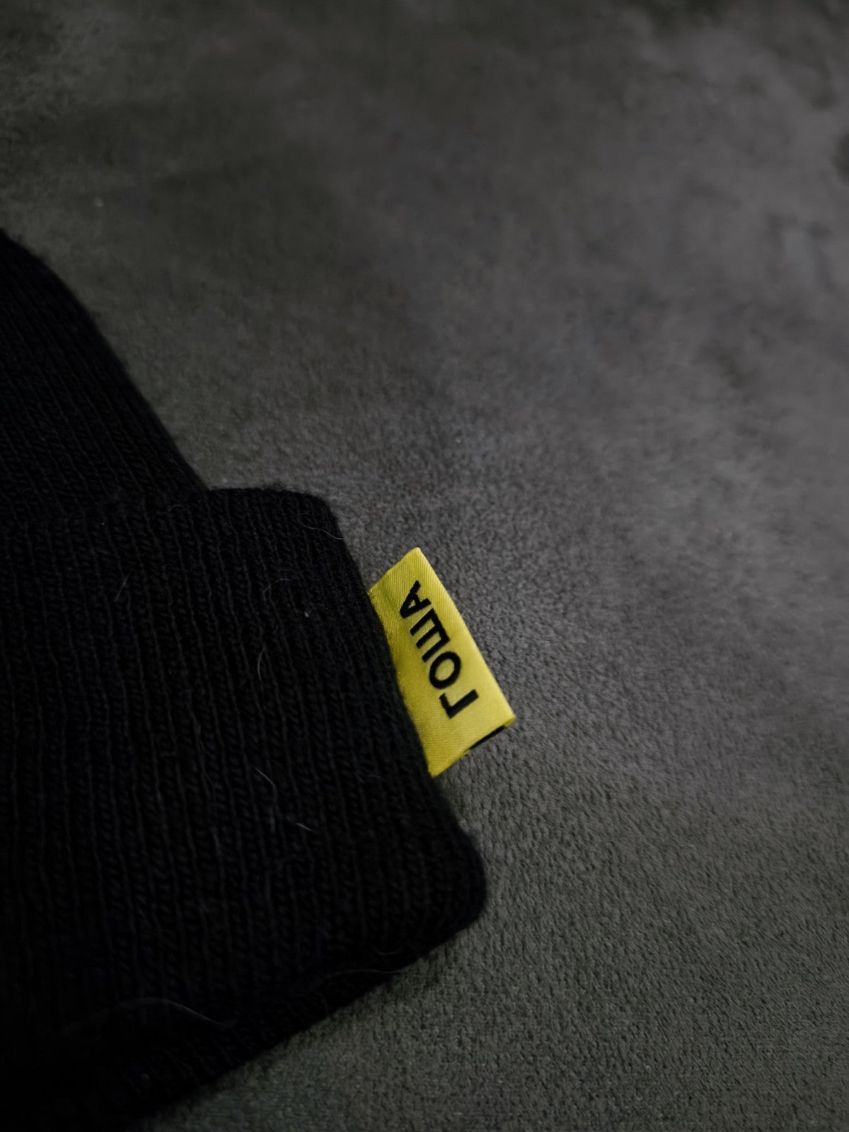 Men's Gosha Rubchinskiy Hardcore Black Beanie 3