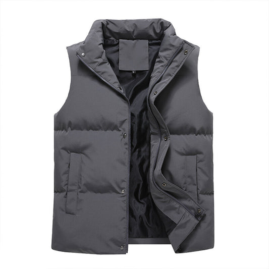 Men Waistcoat Insulated Vest Gilet Coat Bodywarmer Padded Quilted Outdoor Casual 1