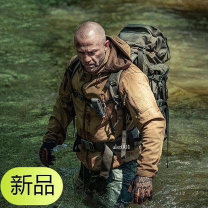 Army Camouflage Combat Uniform 2pc CS Cosplay Suit Coat Pants Set Jacket Trouser 14