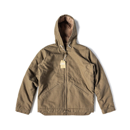 Men's Flight Jacket Outdoor Active Jacket Cold Winter Fleece Hooded Casual Coats 29