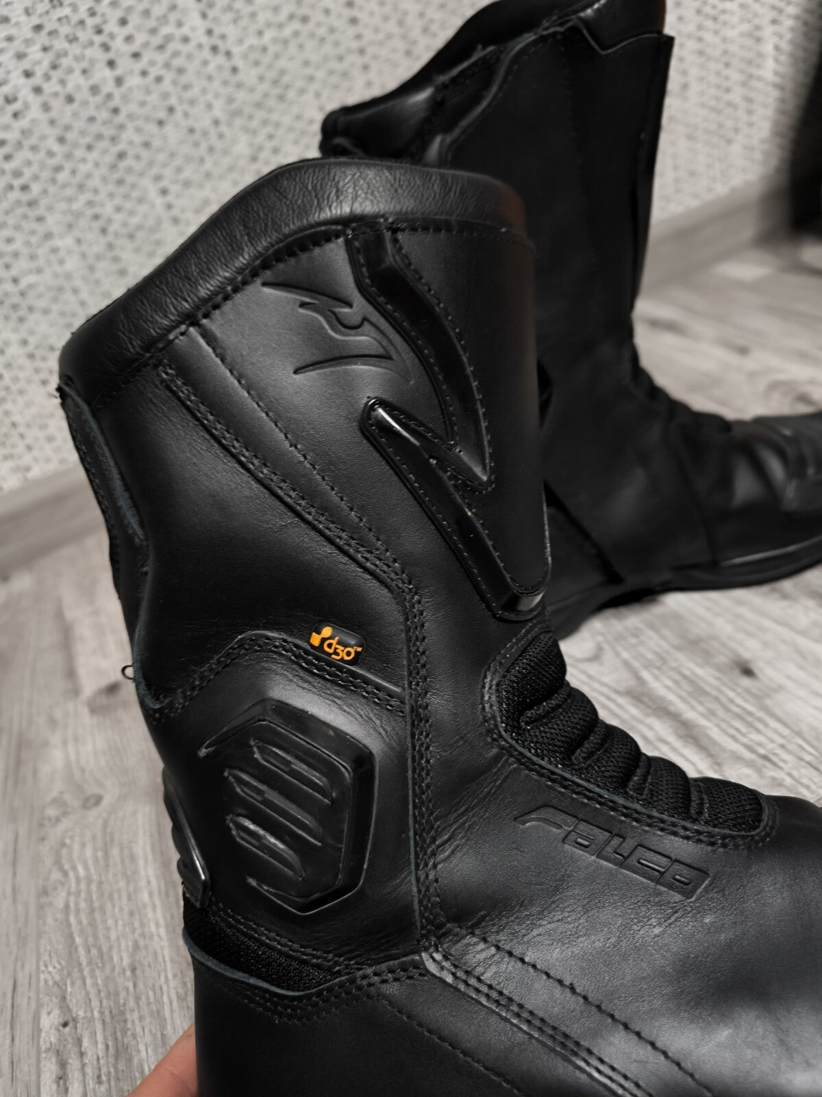 Falco D3O Motorcycle Boots Size 40 High-Tex 3